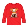 thumbnail image 1 of Garfield - Tis The Season - Toddler And Youth Long Sleeve Graphic T-Shirt, 1 of 5