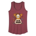 thumbnail image 1 of Garfield - Tis The Season - Women's Racerback Tank Top, 1 of 5