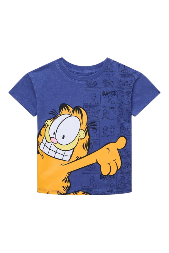 Toddler Graphic Crewneck Tee with Short Sleeves, Sizes 12M-5T