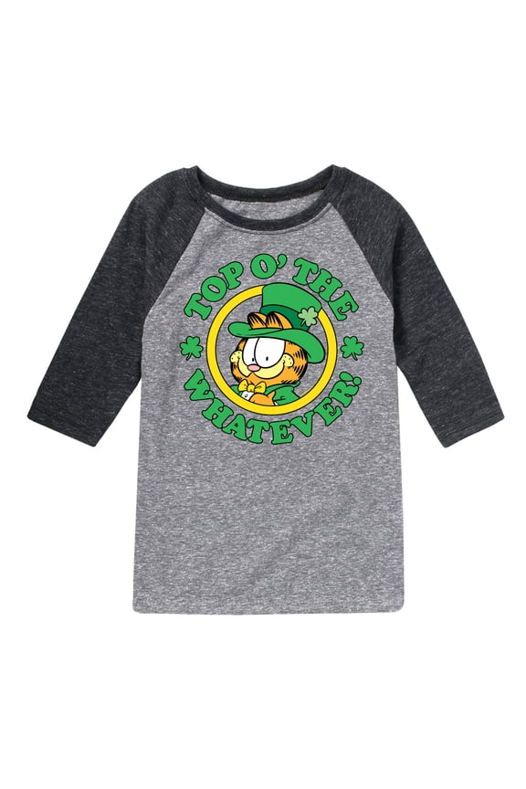 - Top O The Whatever - Toddler And Youth Raglan Graphic T-Shirt