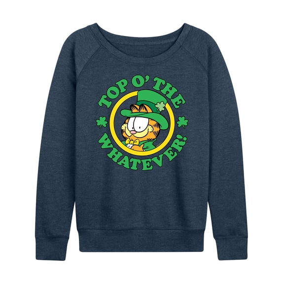 Garfield - Top O The Whatever - Women's Lightweight French Terry Long Sleeve Shirt