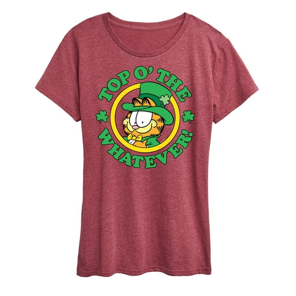 Garfield - Top O The Whatever - Women's Short Sleeve Graphic T-Shirt