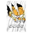 thumbnail image 1 of Garfield Torn Fleece Blanket 36' x 58', 1 of 3