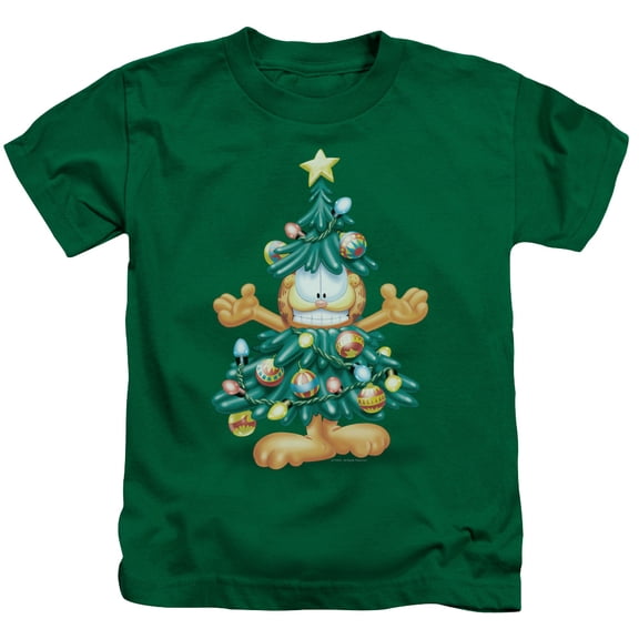 Garfield - Tree - Juvenile Short Sleeve Shirt - 4