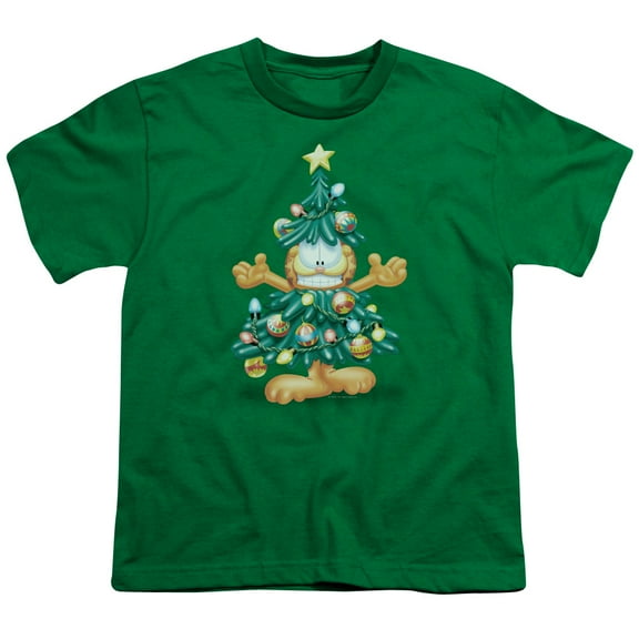 Garfield - Tree - Youth Short Sleeve Shirt - Small