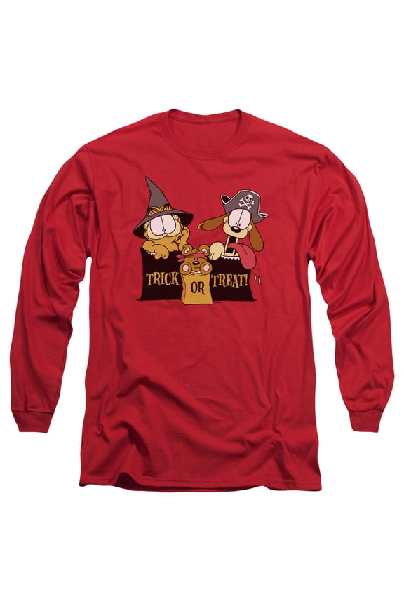 Garfield - Trick Or Treat - Long Sleeve Shirt - Small