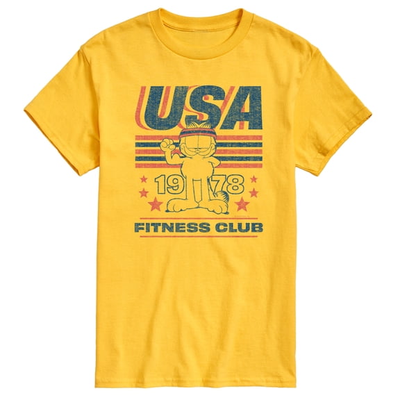 Garfield - USA Fitness Garfield - Men's Short Sleeve Graphic T-Shirt
