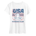 thumbnail image 1 of Garfield - USA Fitness Garfield - Women's Short Sleeve Graphic T-Shirt, 1 of 4