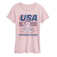 thumbnail image 1 of Garfield - USA Fitness Garfield - Women's Short Sleeve Graphic T-Shirt, 1 of 3