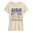 thumbnail image 1 of Garfield - USA Fitness Garfield - Women's Short Sleeve Graphic T-Shirt, 1 of 4