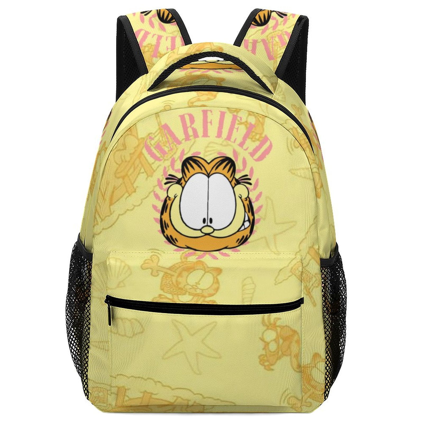 MOLUYGCC Garfield Unisex Backpack Book Bag Durable Sport Backpack Cute Pattern for Presc-hool Travel Ruckack
