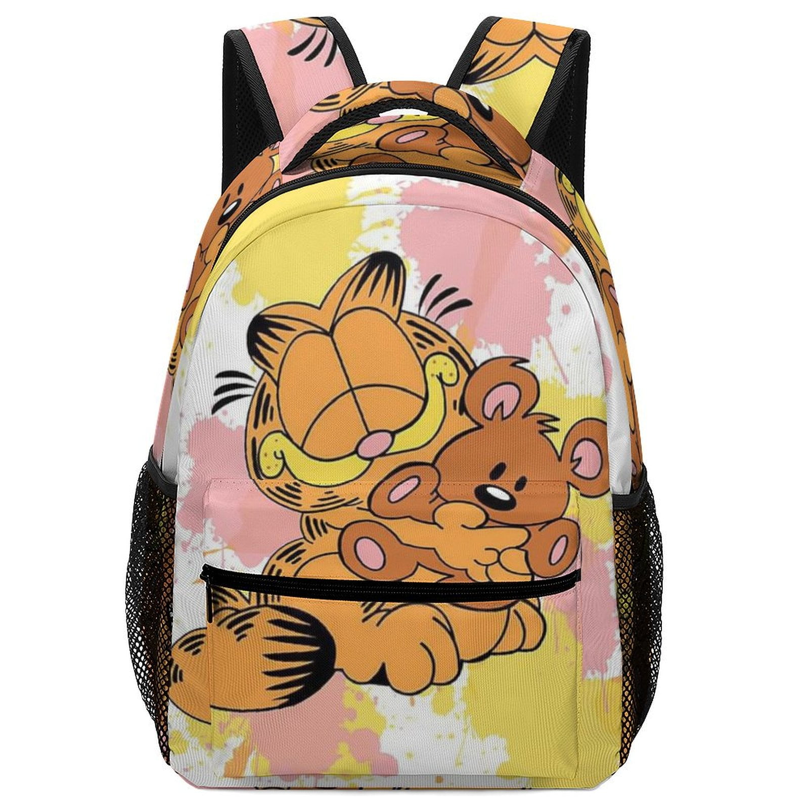 MOLUYGCC Garfield Unisex Backpack Book Bag Durable Sport Backpack Cute Pattern for Presc-hool Travel Ruckack