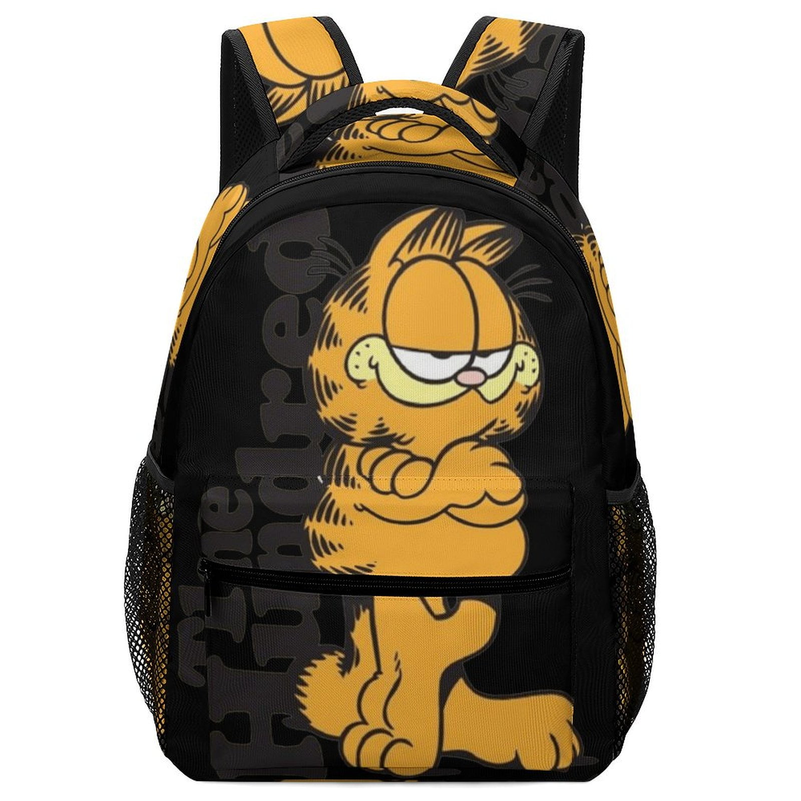 MOLUYGCC Garfield Unisex Backpack Book Bag Durable Sport Backpack Cute Pattern for Presc-hool Travel Ruckack