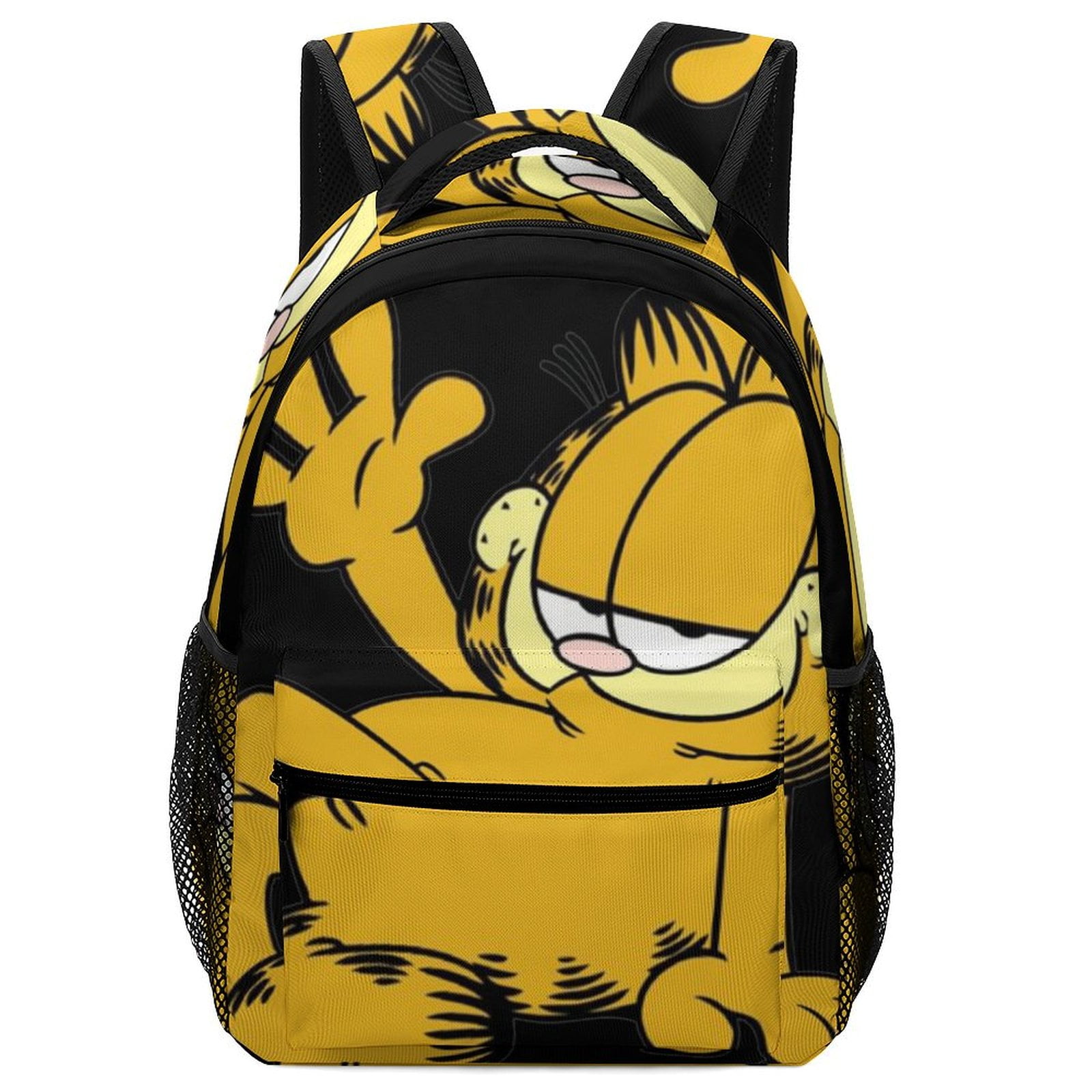MOLUYGCC Garfield Unisex Backpack Book Bag Durable Sport Backpack Cute Pattern for Presc-hool Travel Ruckack