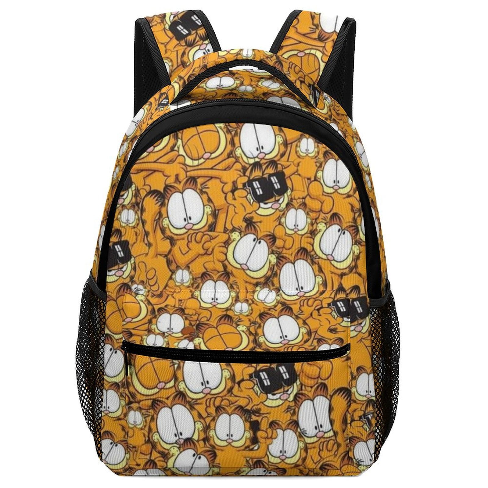 MOLUYGCC Garfield Unisex Backpack Book Bag Durable Sport Backpack Cute Pattern for Presc-hool Travel Ruckack