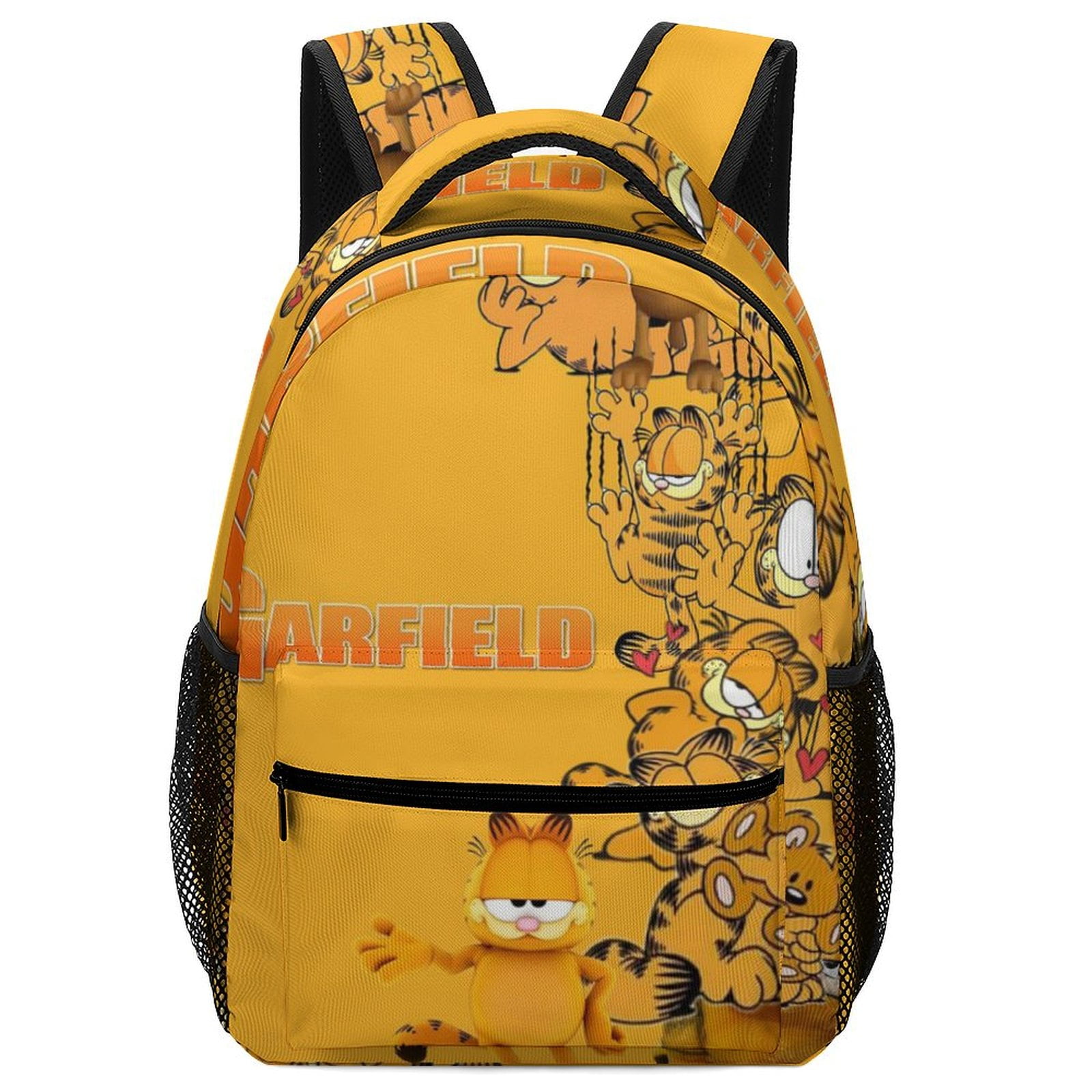 MOLUYGCC Garfield Unisex Backpack Book Bag Durable Sport Backpack Cute Pattern for Presc-hool Travel Ruckack