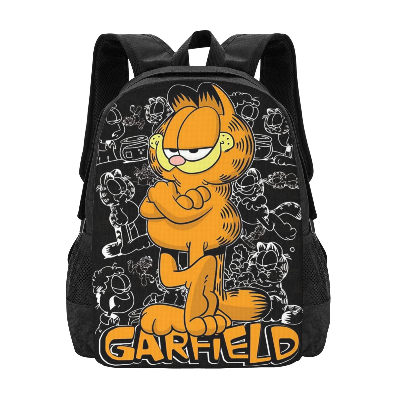 MOLUYGCC Garfield Unisex Simple Large Capacity Backpack Bags Study Preparation Gift
