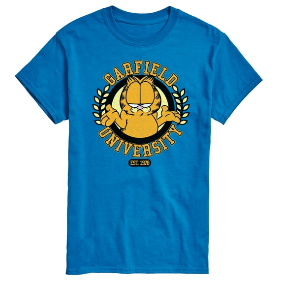 Garfield - University - Men's Short Sleeve Graphic T-Shirt