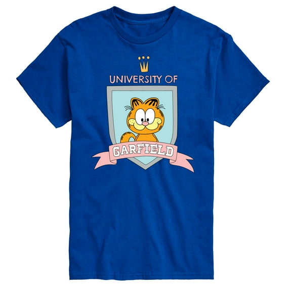 Garfield - University Of Garfield - Men's Short Sleeve Graphic T-Shirt