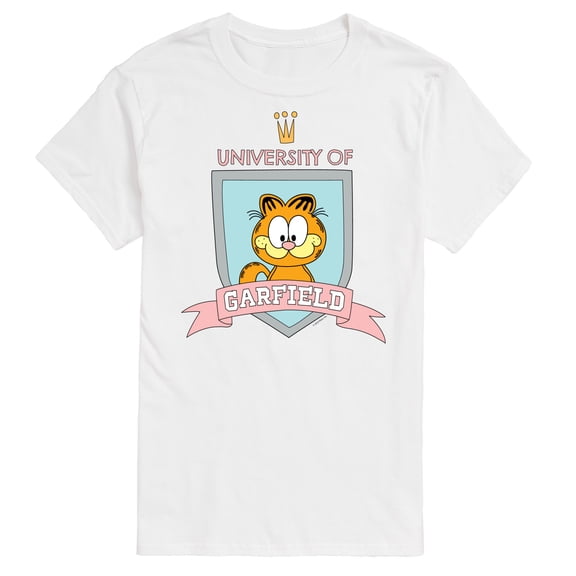 Garfield - University Of Garfield Men's Short Sleeve Graphic T-Shirt