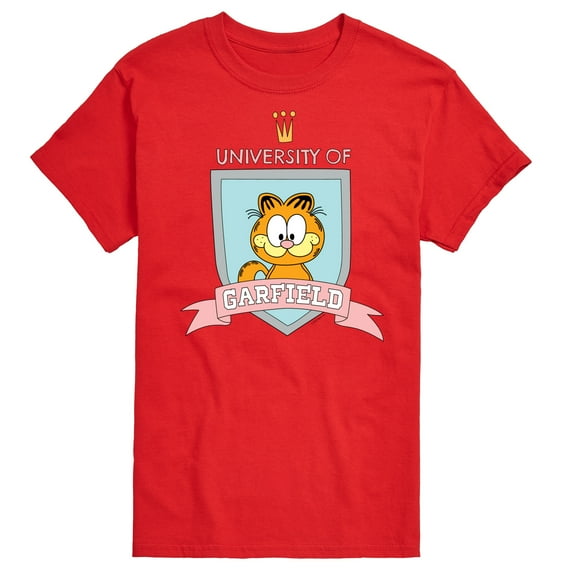 Garfield - University Of Garfield - Men's Short Sleeve Graphic T-Shirt