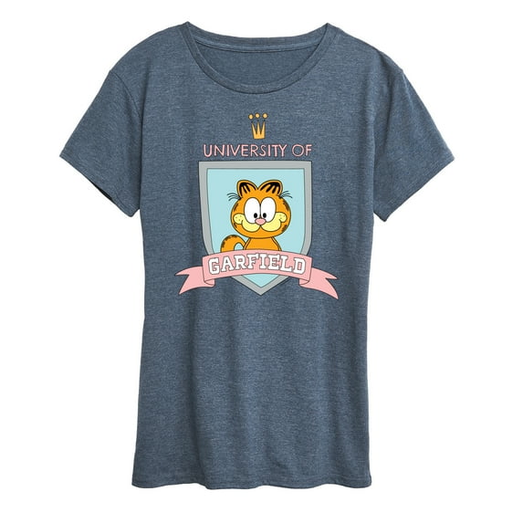 Garfield - University Of Garfield - Women's Short Sleeve Graphic T-Shirt