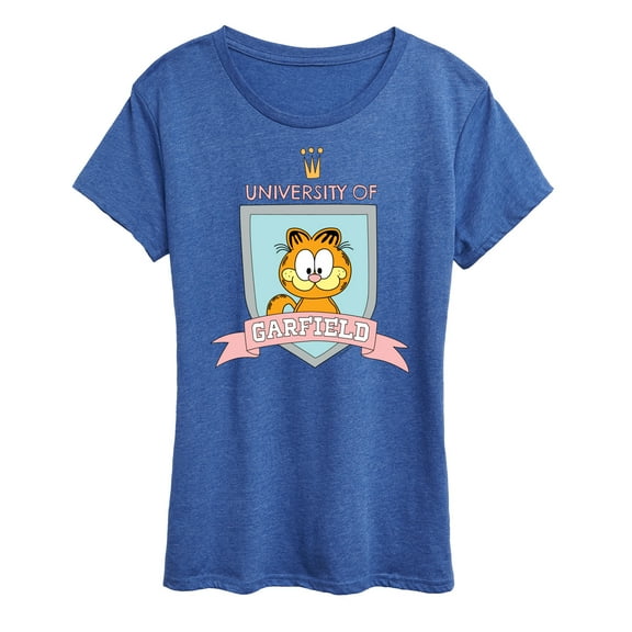 Garfield - University Of Garfield - Women's Short Sleeve Graphic T-Shirt