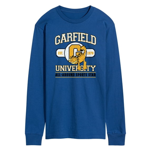 Garfield - University Sports Star - Men's Long Sleeve T-Shirt