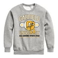 thumbnail image 1 of Garfield - University Sports Star - Toddler & Youth Crewneck Fleece Sweatshirt, 1 of 5