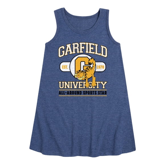 Garfield - University Sports Star - Toddler & Youth Girls A-line Dress