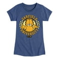 thumbnail image 1 of Garfield - University - Toddler & Youth Girls Short Sleeve Graphic T-Shirt, 1 of 5