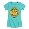 thumbnail image 1 of Garfield - University - Toddler & Youth Girls Short Sleeve Graphic T-Shirt, 1 of 5