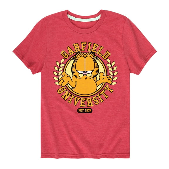 Garfield - University - Toddler & Youth Short Sleeve Graphic T-Shirt