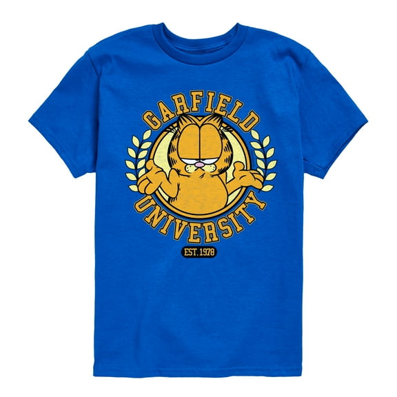 Garfield - University - Toddler & Youth Short Sleeve Graphic T-Shirt