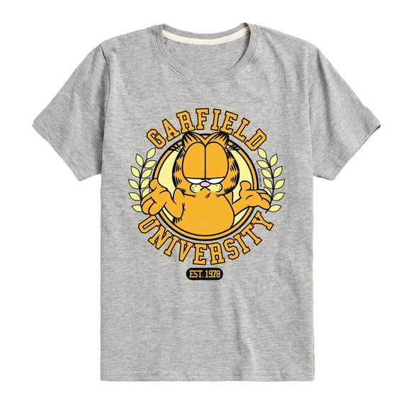 Garfield - University - Toddler & Youth Short Sleeve Graphic T-Shirt