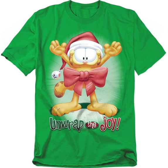 Garfield T-Shirt Unwrap The Joy! Unisex Graphic Tee For Men & Women