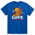 thumbnail image 1 of Garfield - Valentine's Day - Mens Short Sleeve Graphic T-Shirt, 1 of 4