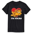 thumbnail image 1 of Garfield - Valentine's Day - Mens Short Sleeve Graphic T-Shirt, 1 of 4