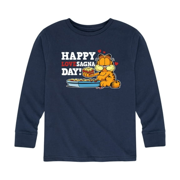 Garfield - Valentine's Day - Toddler And Youth Long Sleeve Graphic T-Shirt