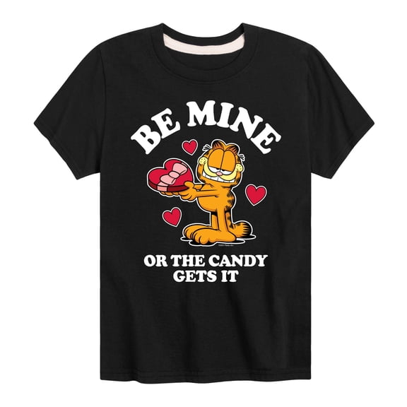 Garfield - Valentine's Day - Toddler And Youth Short Sleeve Graphic T-Shirt