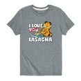 thumbnail image 1 of Garfield - Valentine's Day - Toddler And Youth Short Sleeve Graphic T-Shirt, 1 of 4