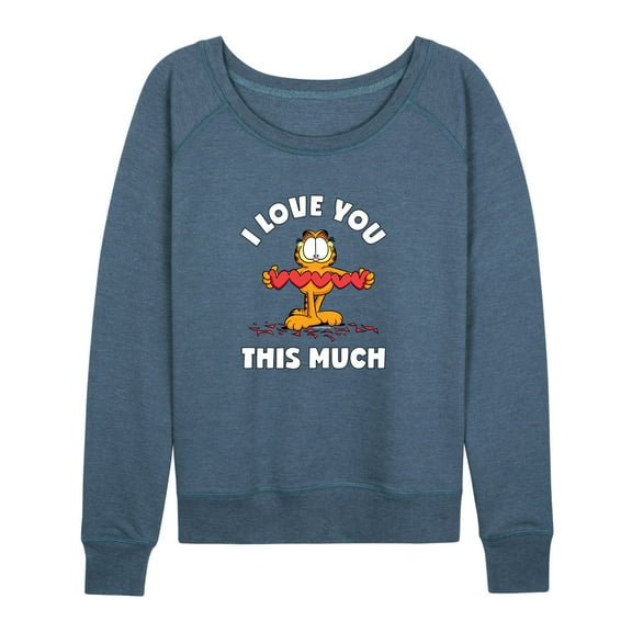 Garfield - Valentine's Day - Women's Lightweight French Terry Long Sleeve Shirt