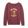 thumbnail image 1 of Garfield - Valentine's Day - Women's Lightweight French Terry Long Sleeve Shirt, 1 of 4