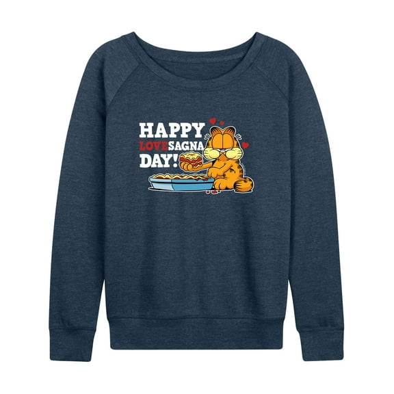 Garfield - Valentine's Day - Women's Lightweight French Terry Long Sleeve Shirt
