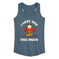 thumbnail image 1 of Garfield - Valentine's Day - Women's Racerback Tank Top, 1 of 4