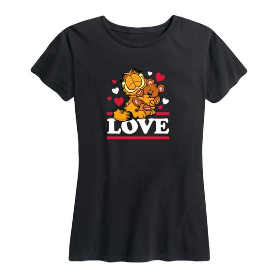 Garfield - Valentine's Day - Women's Short Sleeve Graphic T-Shirt