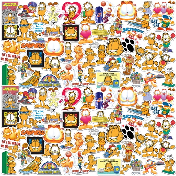 Garfield Variety 100Ct Sticker Pack