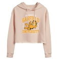 thumbnail image 1 of Garfield - Varsity - Juniors Cropped Pullover Hoodie, 1 of 5