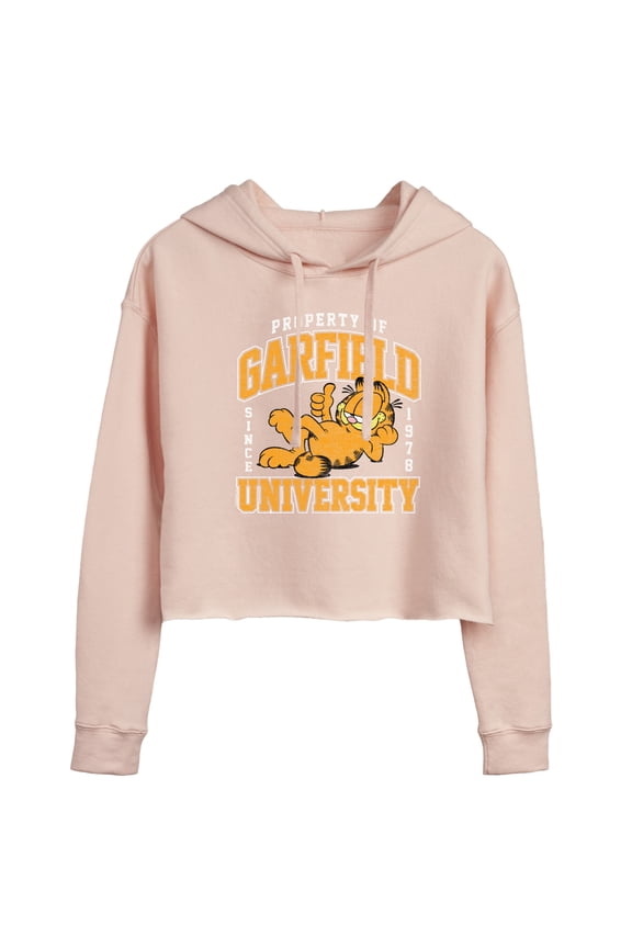 - Varsity - Juniors Cropped Pullover Hoodie