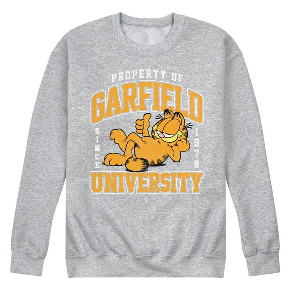 Garfield - Varsity - Men's Crew Neck Fleece Pullover